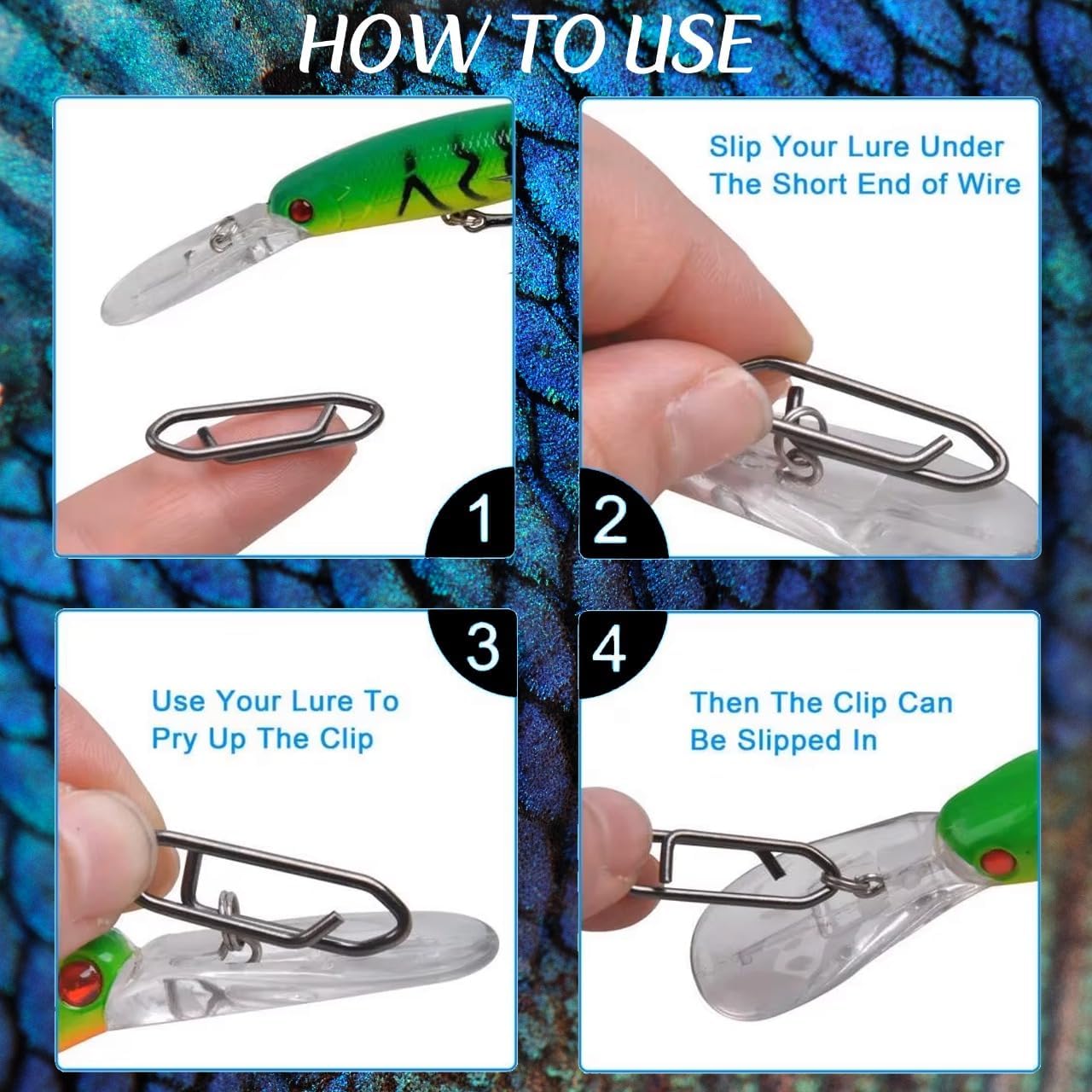 9KM Balıkçılık Klips Seti 110  - Fishing Lure Accessories incelemesi ve fiyatı