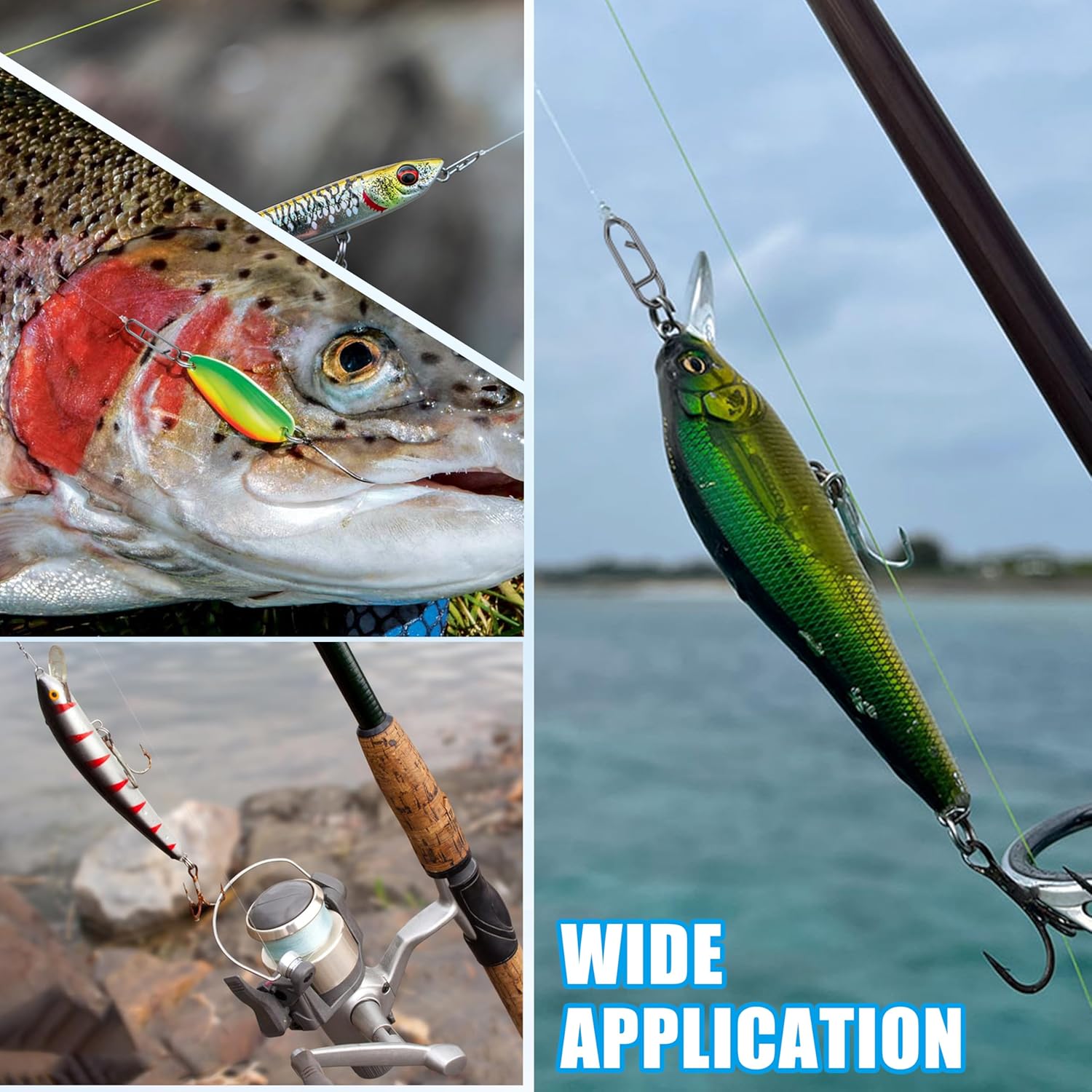 9KM Balıkçılık Klips Seti 110  - Fishing Lure Accessories incelemesi ve fiyatı