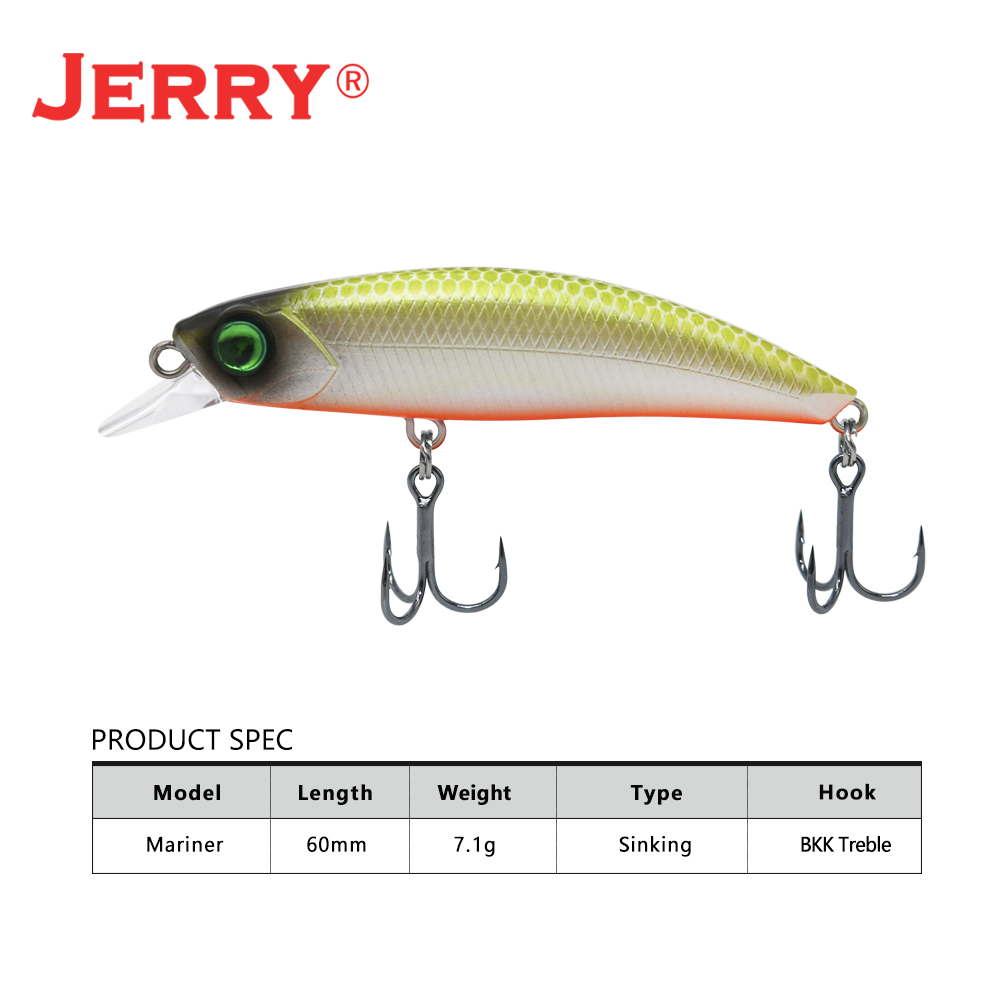 Jerry Mariner Krank Wobblers D - Fishing Lure Jerkbait incelemesi ve fiyatı