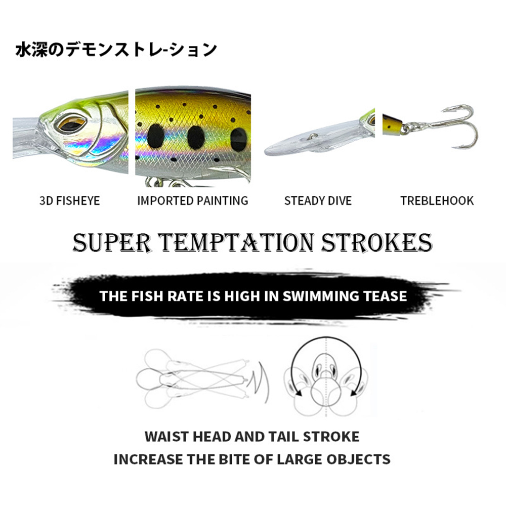 8.5 cm 18.2g Balıkçılık Lures  - Fishing Lure Jerkbait incelemesi ve fiyatı